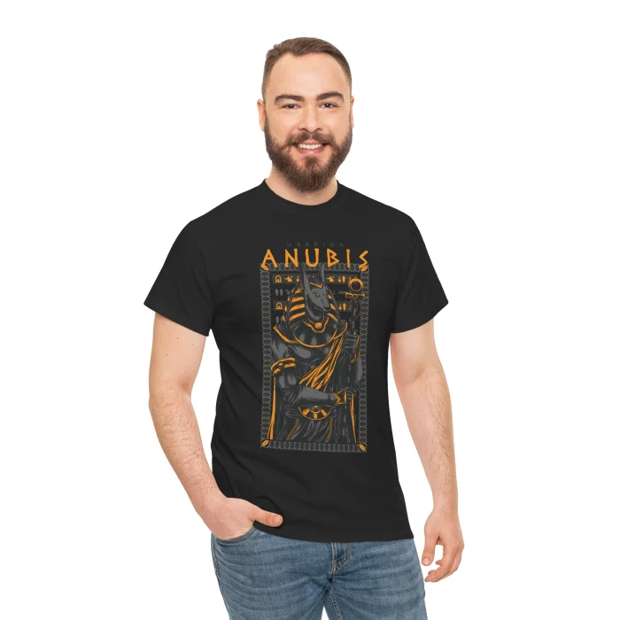 T-shirt z nadrukiem Anubis Warrior